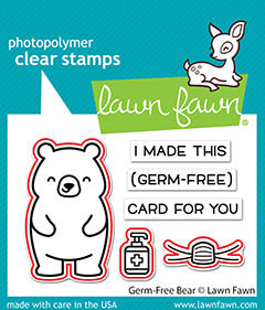 Germ-Free Bear Stamp Set