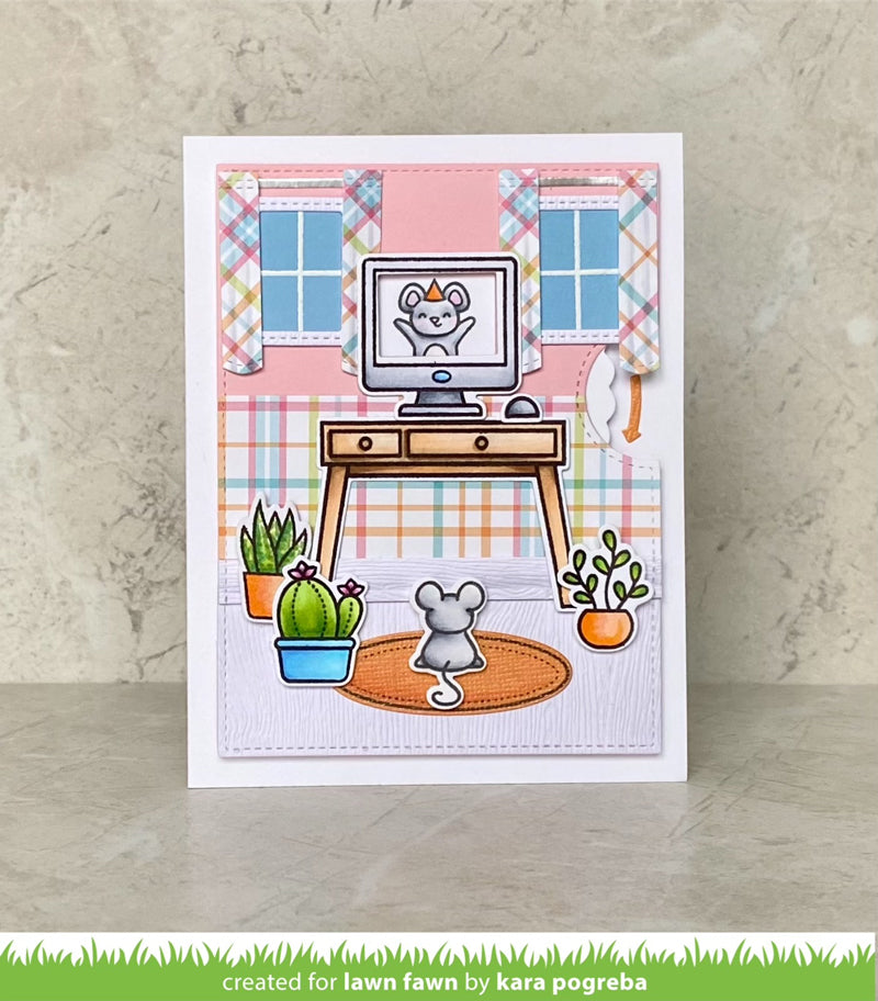 Virtual Friends Stamp Set