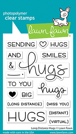 Long Distance Hugs Stamp Set