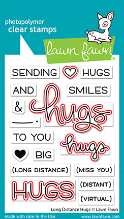 Long Distance Hugs Stamp Set