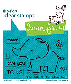 Elphie Selfie Flip-Flop Stamp Set