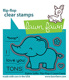 Elphie Selfie Flip-Flop Stamp Set