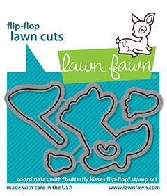 Butterfly Kisses Flip-Flop Lawn Cuts