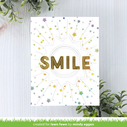 Sunburst Backdrop Lawn Cuts