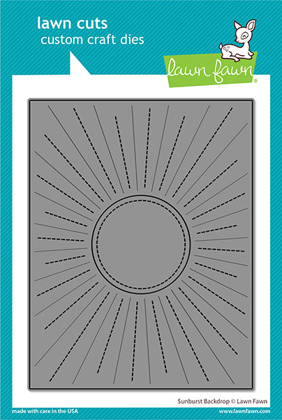 Sunburst Backdrop Lawn Cuts