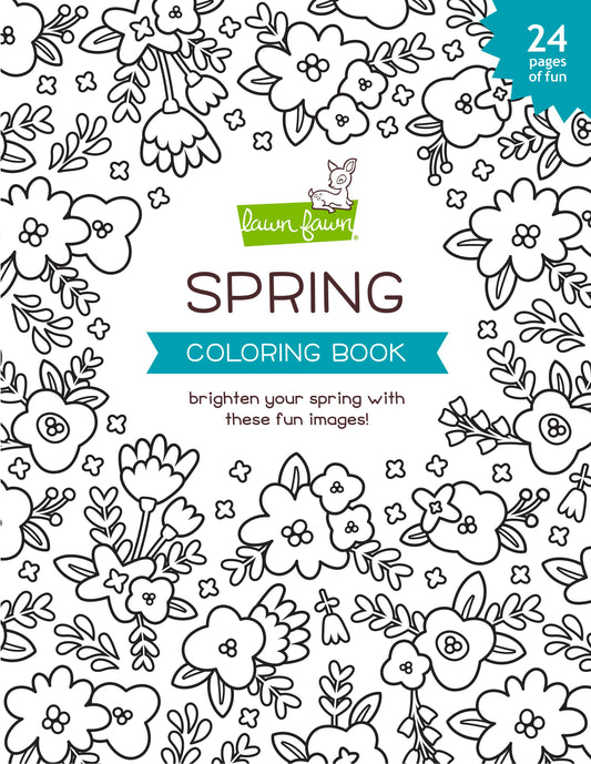Spring Coloring Book