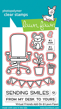 Virtual Friends Add-On Stamp Set