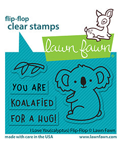 I Love You(Calyptus) Flip-Flop Stamp Set
