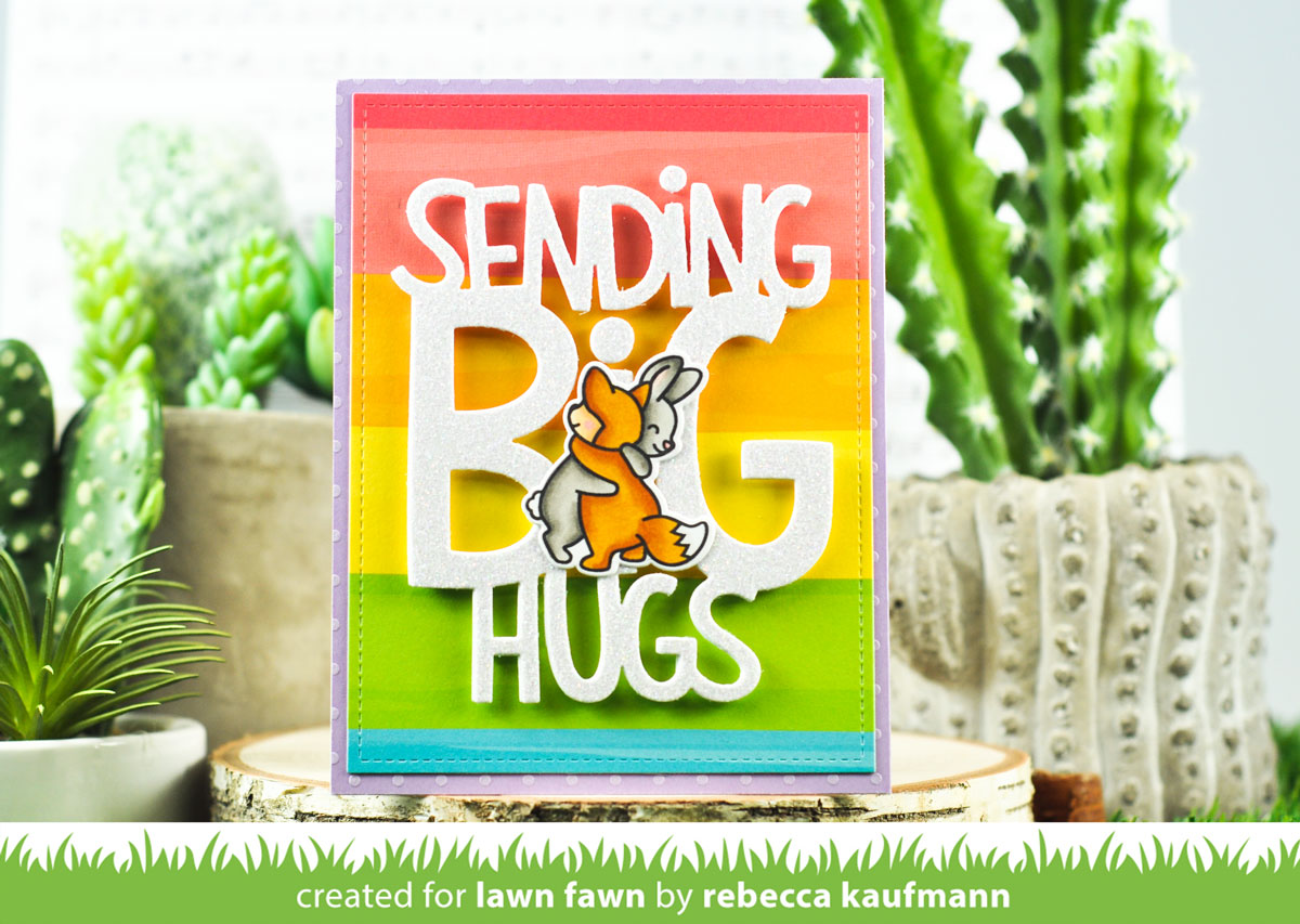Giant Sending Big Hugs Lawn Cuts