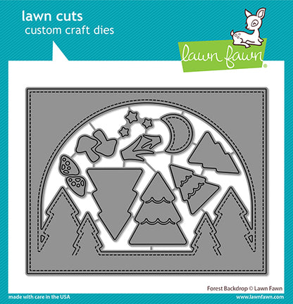 Forest Backdrop Lawn Cuts