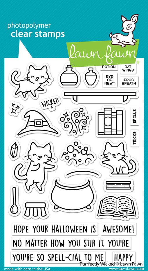 Purrfectly Wicked Stamp Set