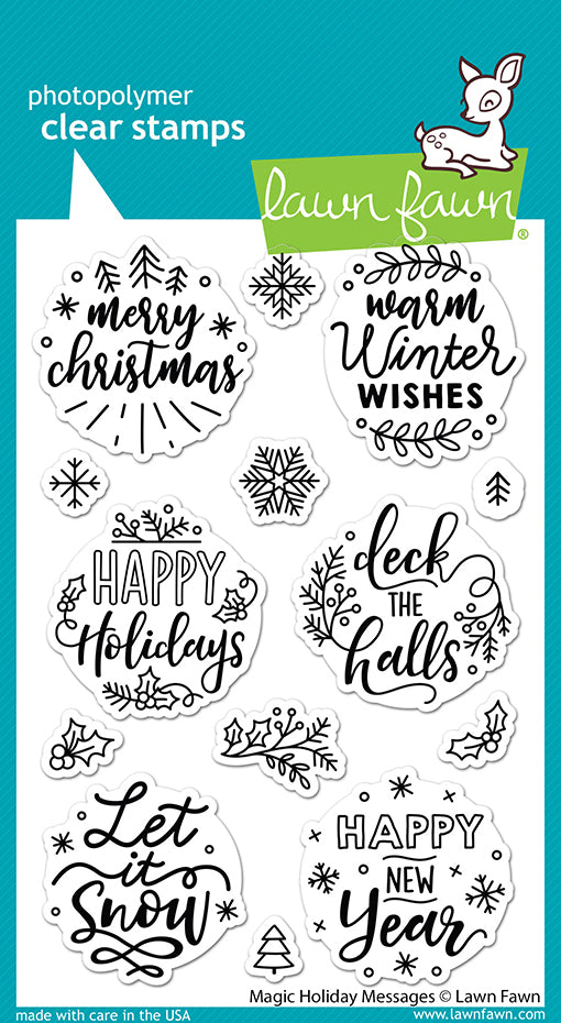 Magic Holiday Messages Stamp Set