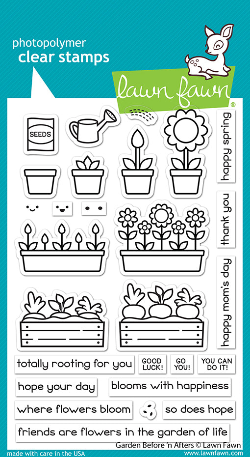 Garden Before 'N Afters Stamp Set