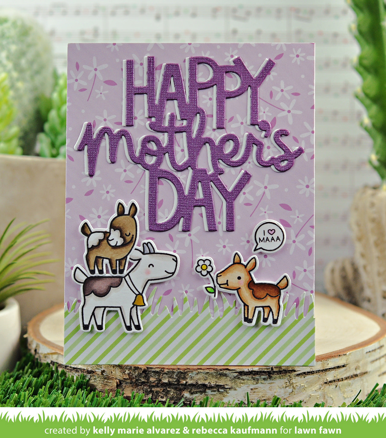 Giant Happy Mother'S Day Lawn Cuts