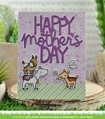 Giant Happy Mother'S Day Lawn Cuts