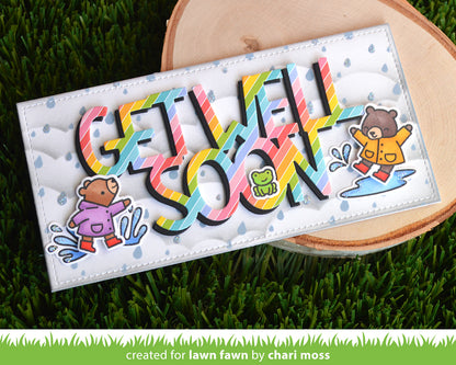 Giant Get Well Soon Lawn Cuts