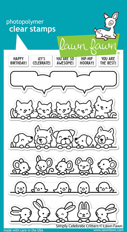 Simply Celebrate Critters Stamp Set