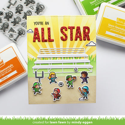Tiny Sports Friends Stamp Set