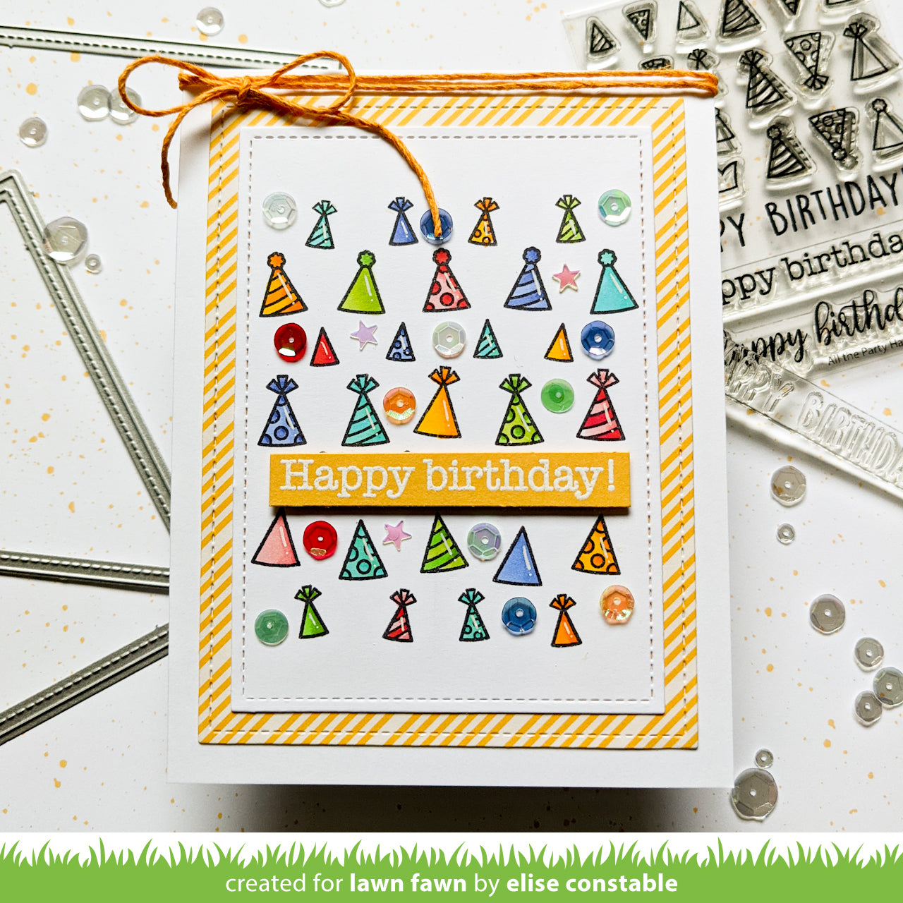 All The Party Hats Stamp Set