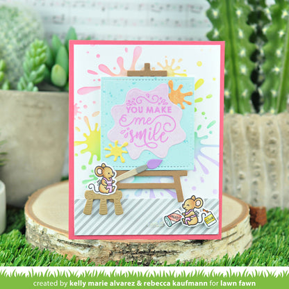 Canvas And Easel Lawn Cuts