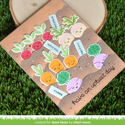 Stitched Wavy Backdrop: Portrait Lawn Cuts