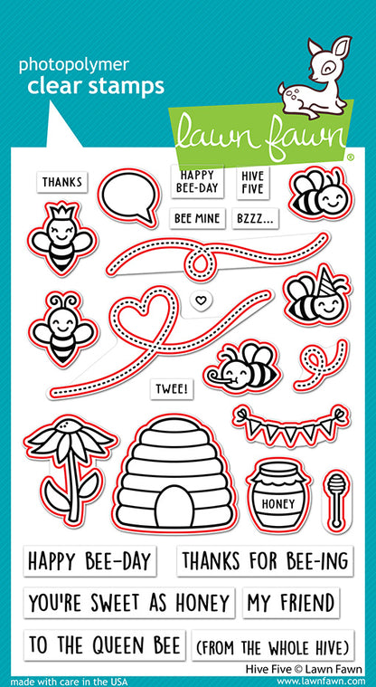 Hive Five Stamp Set