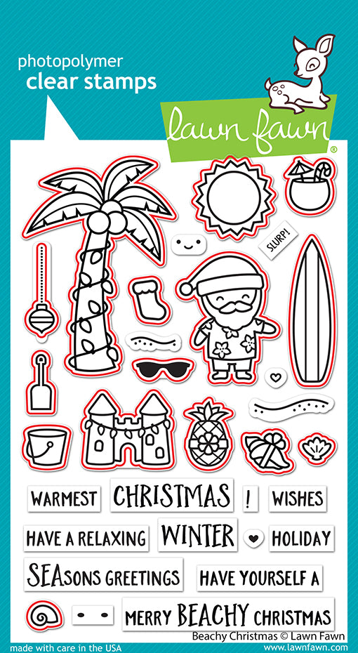 Beachy Christmas Lawn Cuts