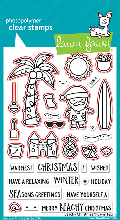 Beachy Christmas Stamp Set