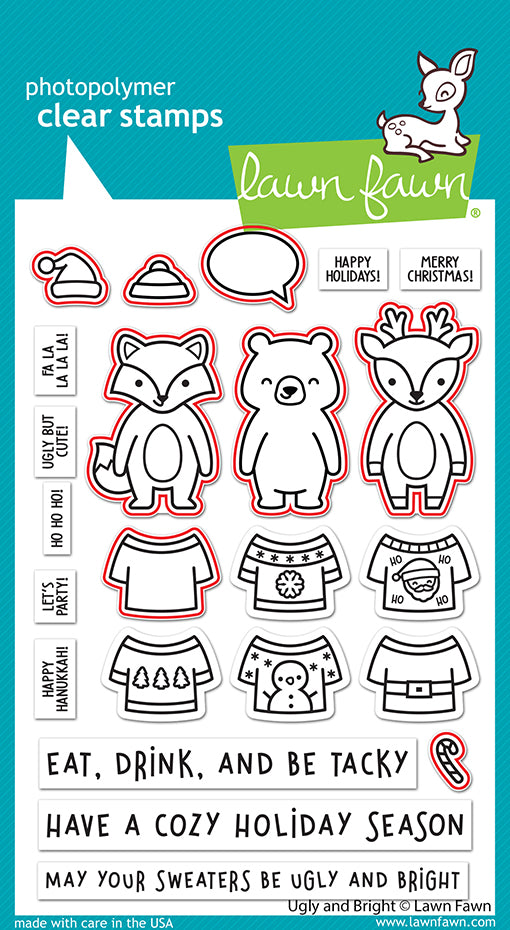 Ugly And Bright Stamp Set