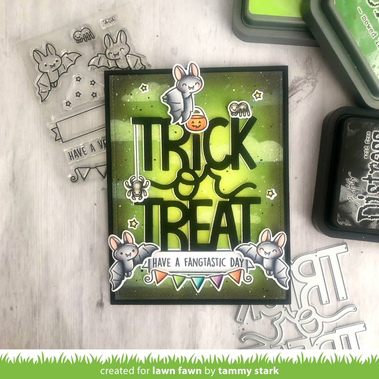 Giant Trick Or Treat Lawn Cuts