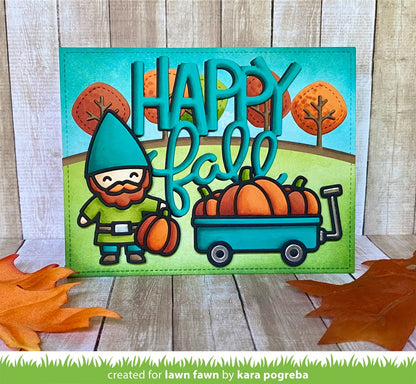 Pumpkin Wagon Lawn Cuts