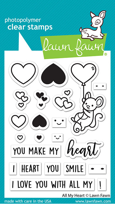 All My Heart Stamp Set
