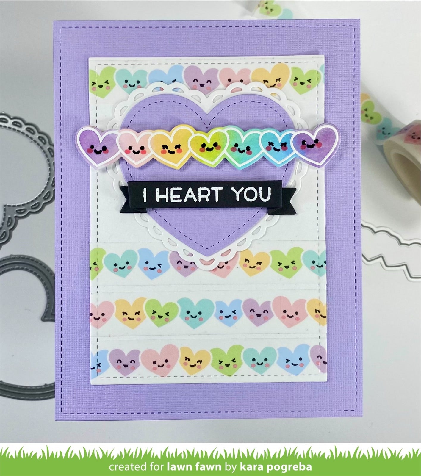 Happy Hearts Washi Tape