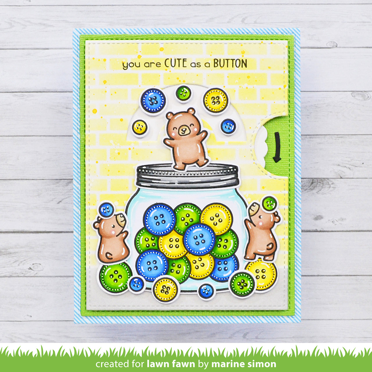 How You Bean  Buttons Add-On Stamp Set