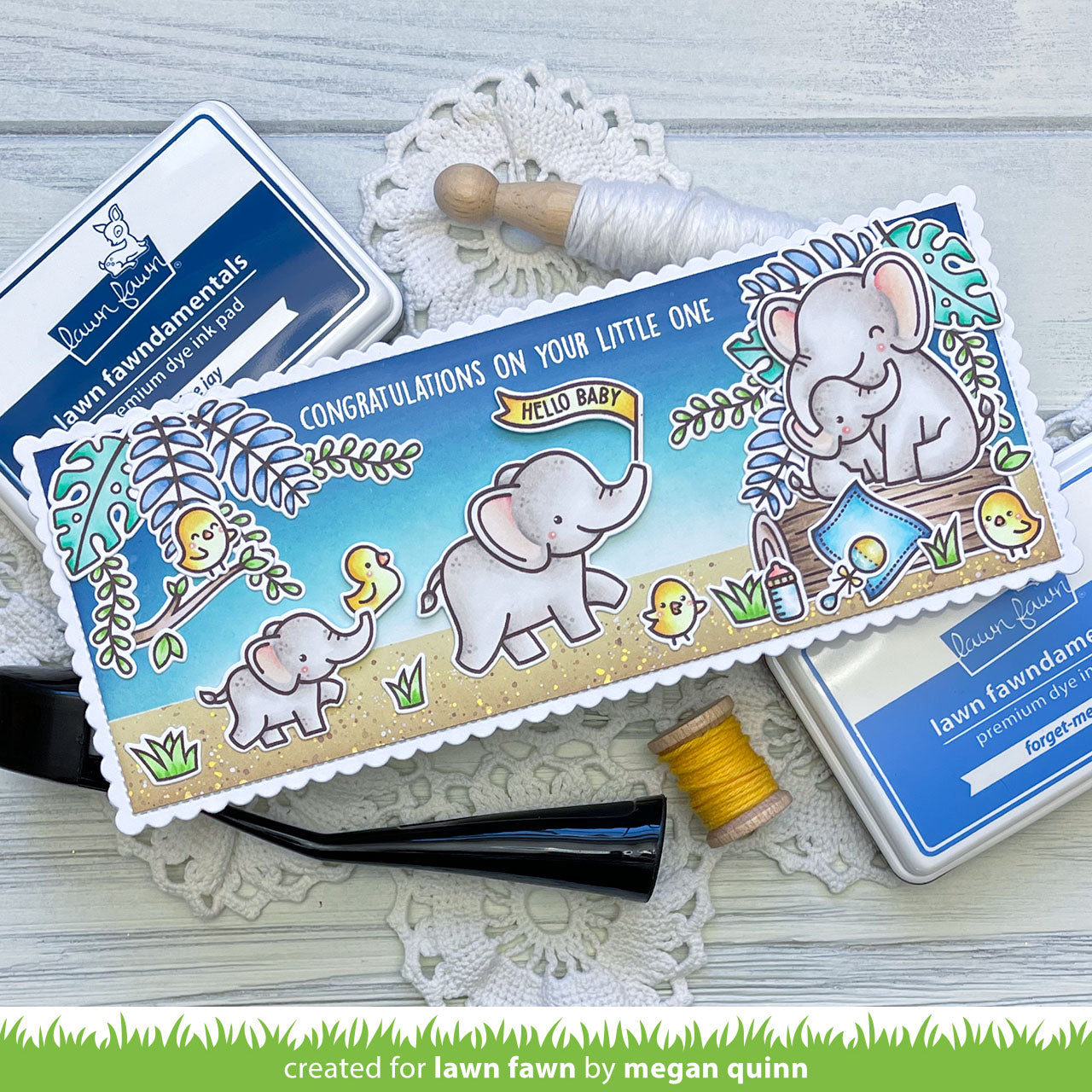 Elephant Parade Stamp Set