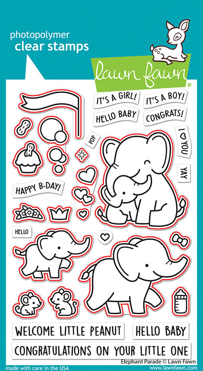 Elephant Parade Stamp Set