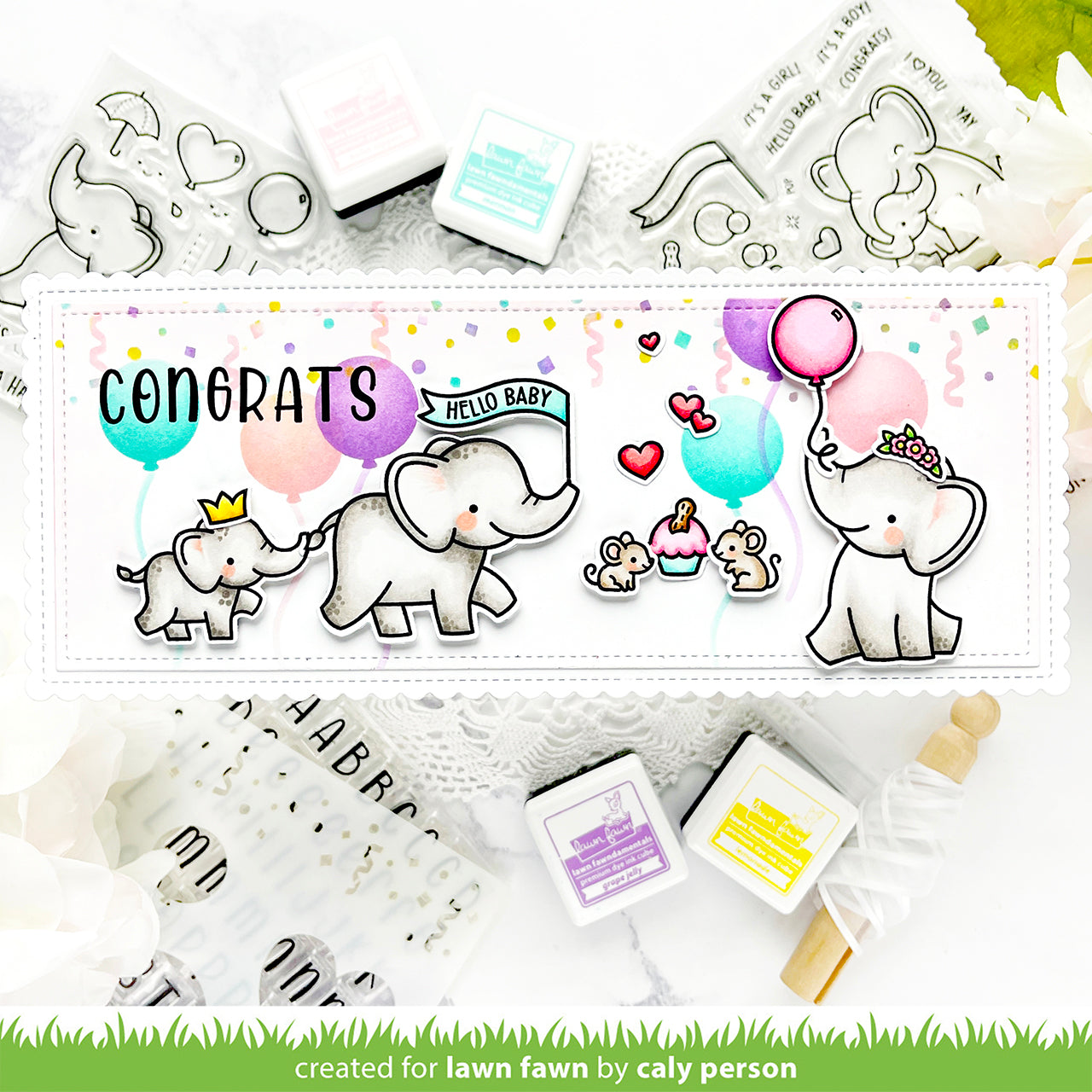 Elephant Parade Add-On Stamp Set