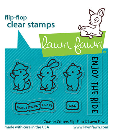 Coaster Critters Flip-Flop Stamp Set