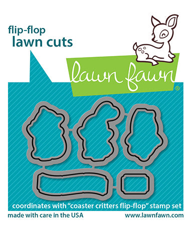 Coaster Critters Flip-Flop Lawn Cuts