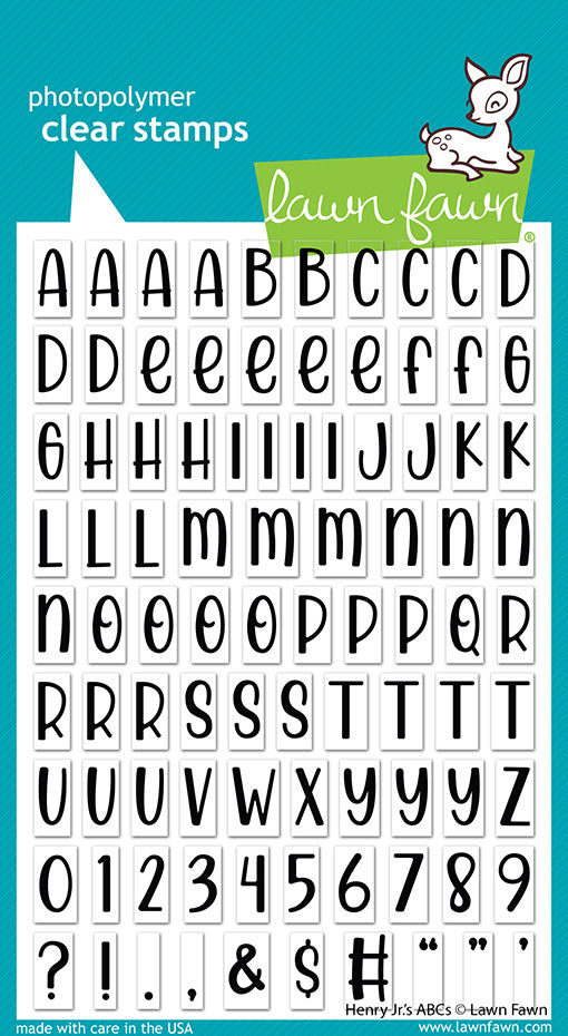 Henry Jr.'s ABCs Stamp Set