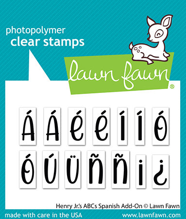 Henry Jr.'s ABCs Spanish Add-On Stamp Set