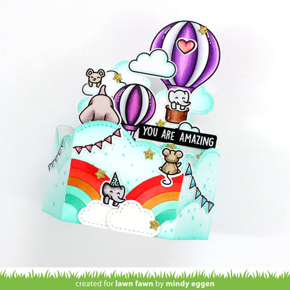 Platform Pop-Up Cloud Inserts Lawn Cuts