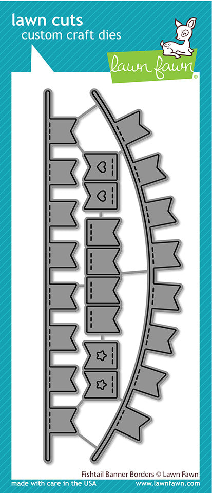 Fishtail Banner Borders Lawn Cuts