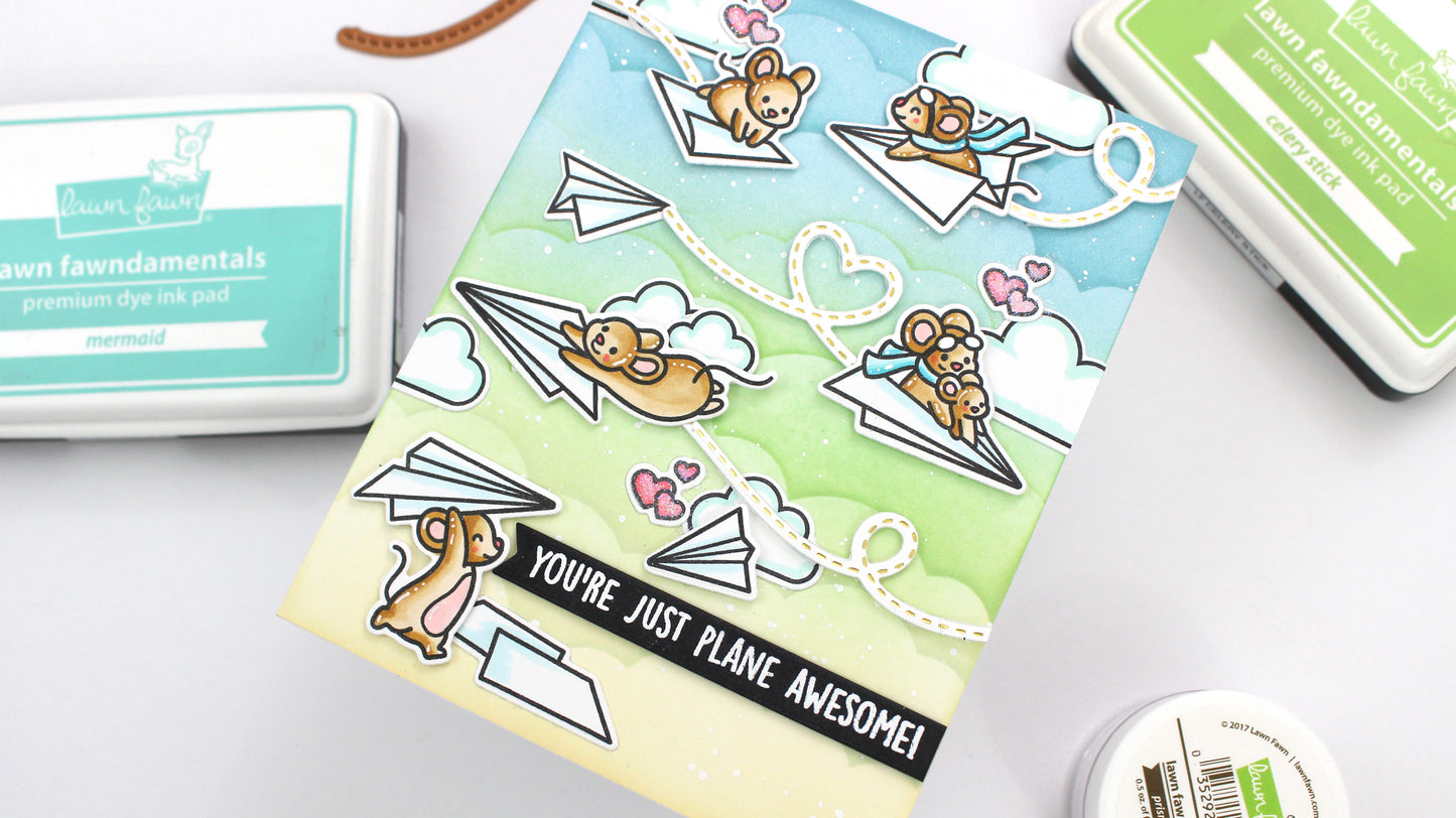 Just Plane Awesome Stamp Set