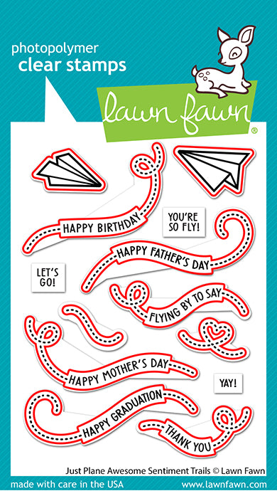 Just Plane Awesome Sentiment Trails Lawn Cuts