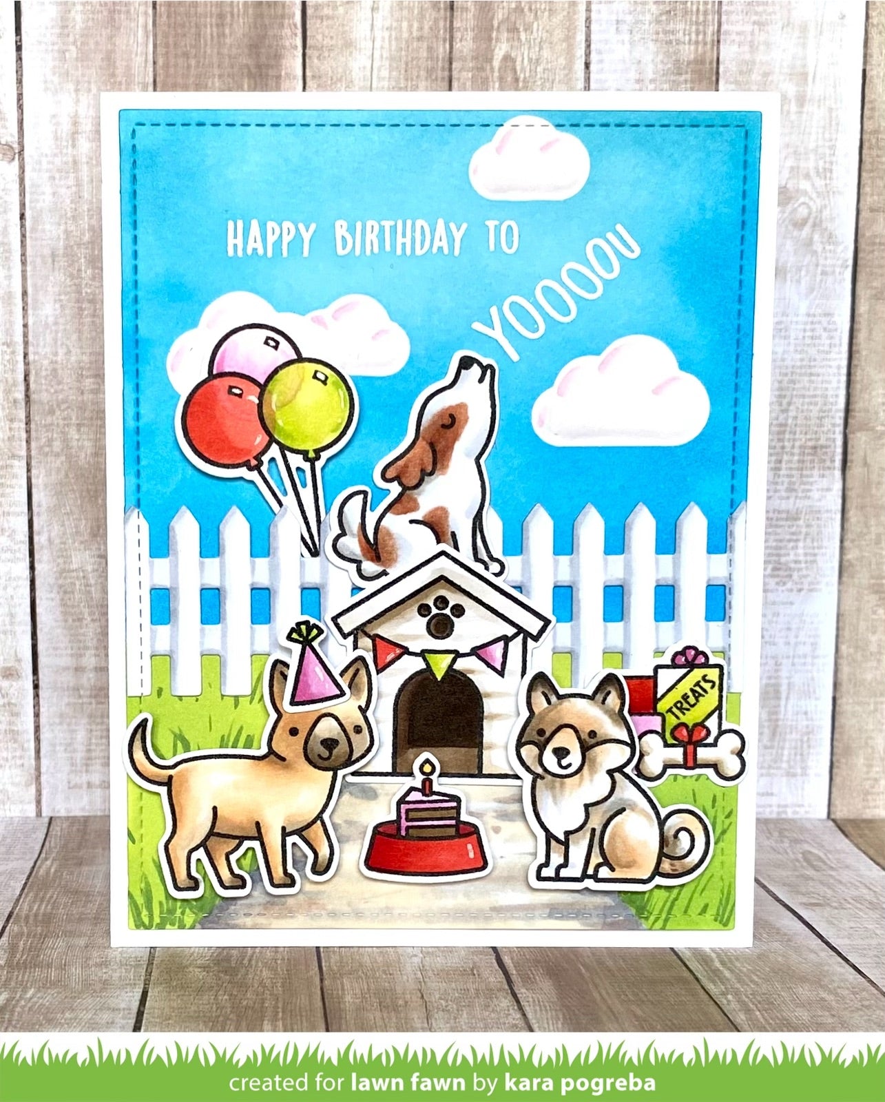 Yappy Birthday Stamp Set