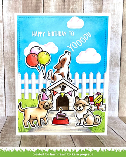 Yappy Birthday Stamp Set