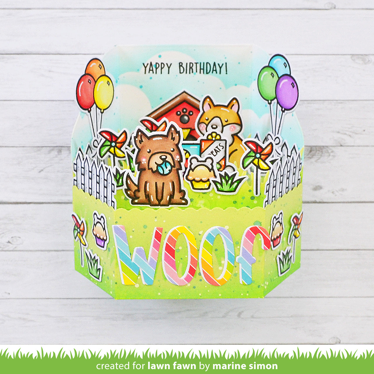 Yappy Birthday Stamp Set