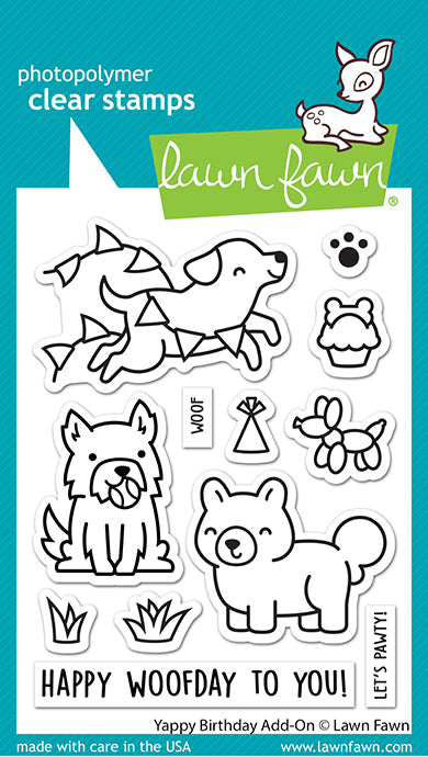 Yappy Birthday Add-On Stamp Set