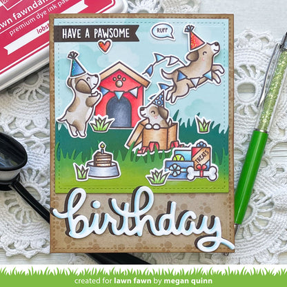 Pawsome Birthday Stamp Set